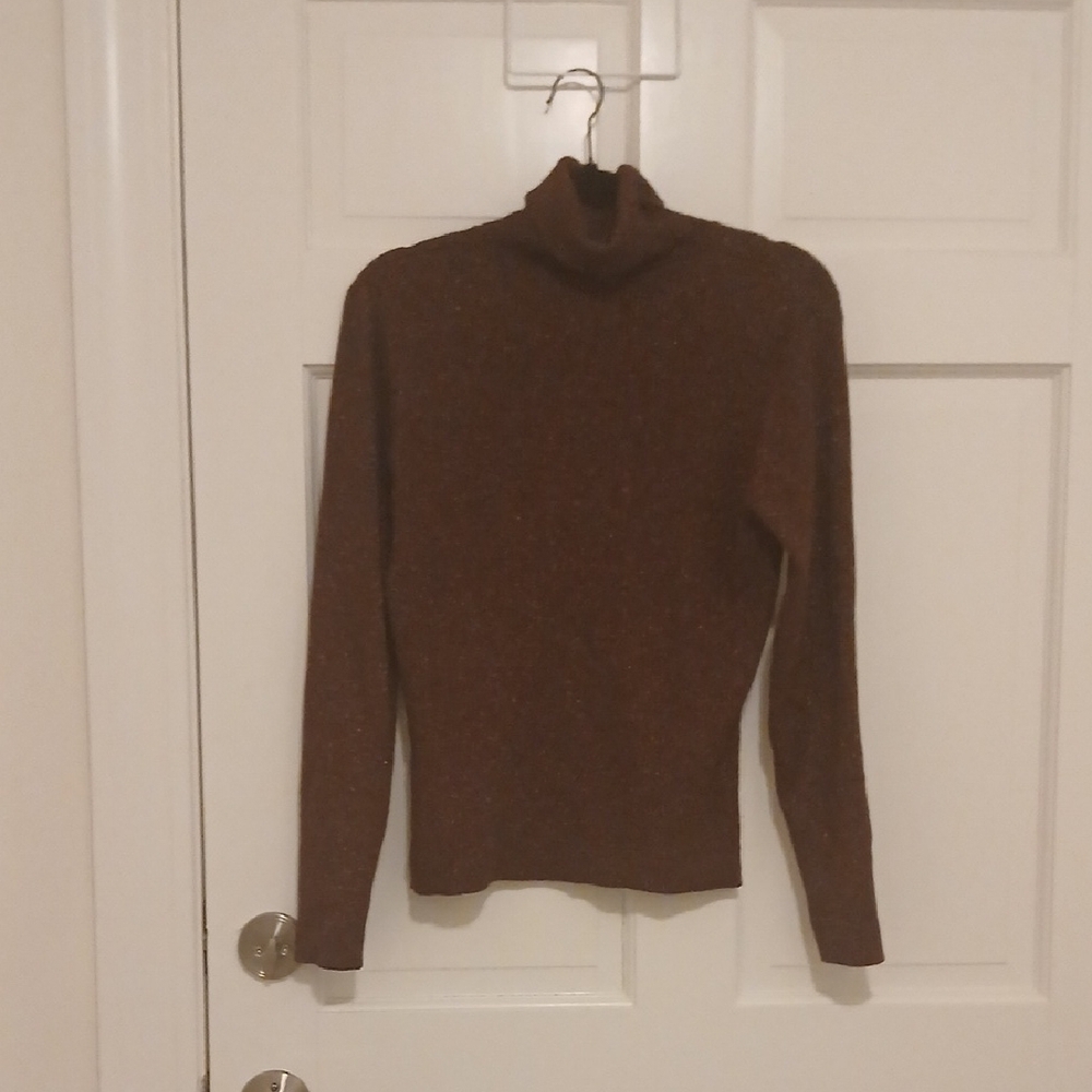 Worthington Rich Brown Turtleneck Sweater